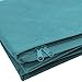 Sorbus Foldable Storage Bag Organizers, Large Clear Window & Carry Handles, Great for Clothes, Blankets, Closets, Bedrooms, and more (3-Pack, Aqua)