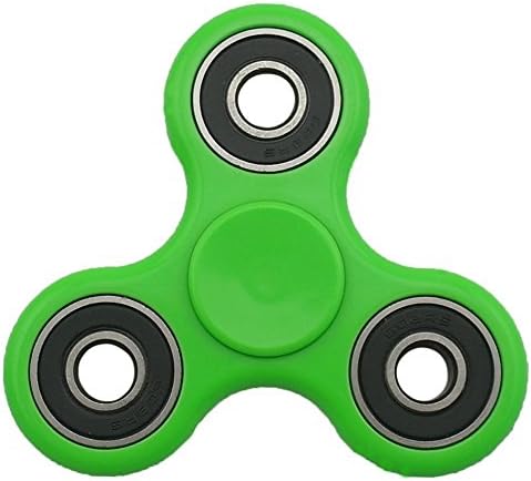 SMAZ TOYS Anti-Anxiety Fidget Spinner Toy Helps Focusings EDC Focus Toy for Kids & Adults - Best Stress Reducer Relieves ADHD Anxiety and Boredom Green