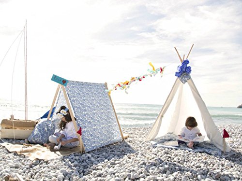 5 LITTLE+Foldable+Teepee+Tent+White