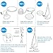 Gamenote Kids Pod Swing Hammock Hanging Chair with Pocket & Safety Handle - Cotton Child Hanging Nest Seat for Indoor and Outdoor (All Accessories Include)