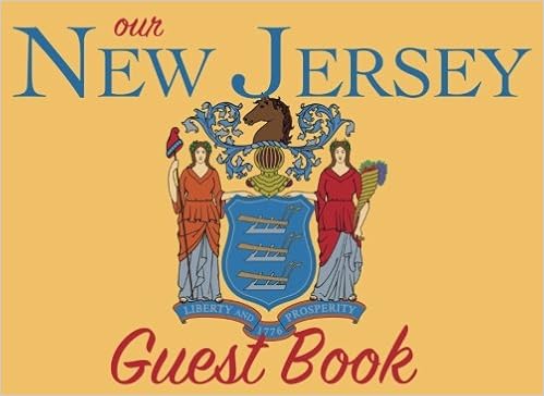 Our New Jersey Guest Book 100 Pages 8 25 X 6 In Matte Cover