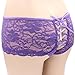 MidLove Women's Plus Size Sexy Lace Crotch-less Panties M-5XL Panty