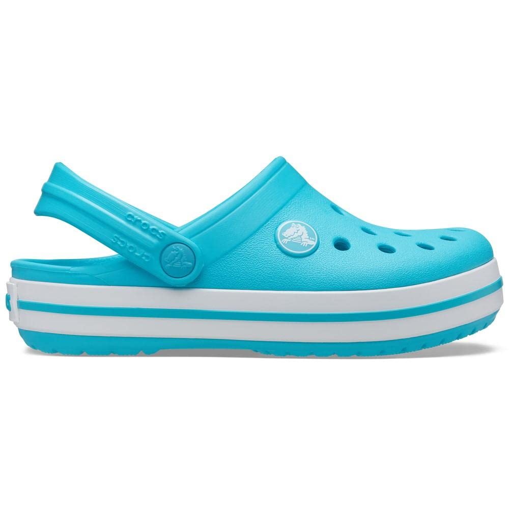 Crocs Crocband Clog K, Digital Aqua, US Unisex Little Kid in