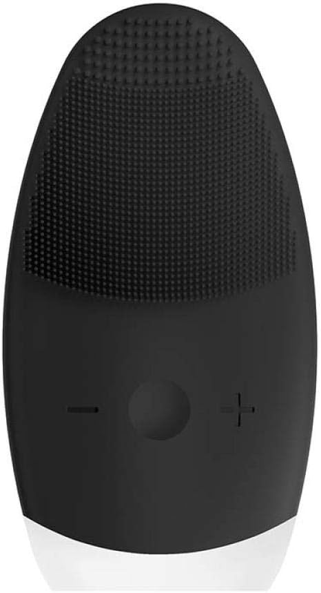 Detazhi Facial Cleansing Face Cleansing Appliances Brushes Electric Facial Cleansing Brush High frequency Vibration Skin Blackhead Remove Pore Cleanser Silicone Face Massage Deep Clean B (Color : C)