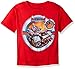 Skylanders Little Boys Superchargers Racing T-Shirt, Red, 7