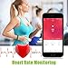 Letsfit Fitness Tracker HR, Heart Rate Monitor Watch, IP67 Waterproof Pedometer Watch, Sleep Monitor, Step Counter Tracker, Slim Activity Tracker for Women Men Kids