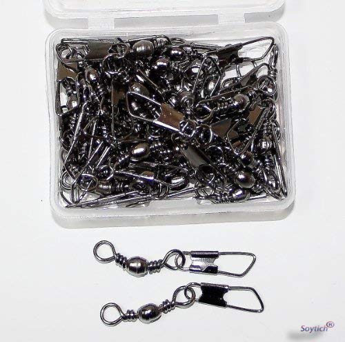 Soytich 45 Stück Power Wirbel Größe 6/ 28kg Powerwirbel (45Wirbel06)