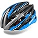 Basecamp Specialized Bike Helmet with Detachable Magnetic Visor Sunglasses Goggles Shield for Road & Mountain Biking Cycling Helmet Bicycle Helmets Safety Sport Head Protect Bike Helmets (Black blue)