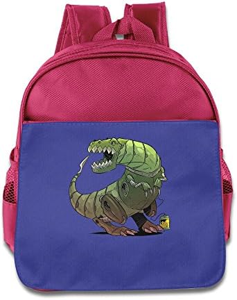 T Rex Robot T-rex Dinosaur Kids School Backpack