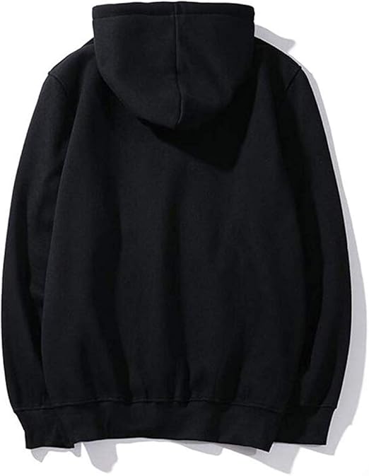 sudadera negra con capucha