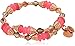 Alex and Ani Women's Haven Wrap, Coral Bangle Bracelet, Shiny Rose, Expandable