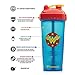 Performa Perfect Shaker - Wonder Woman Shaker Cup, Best Leak Free Bottle With Actionrod Mixing Technology For Your Sports & Fitness Needs! Dishwasher and Shatter Proof