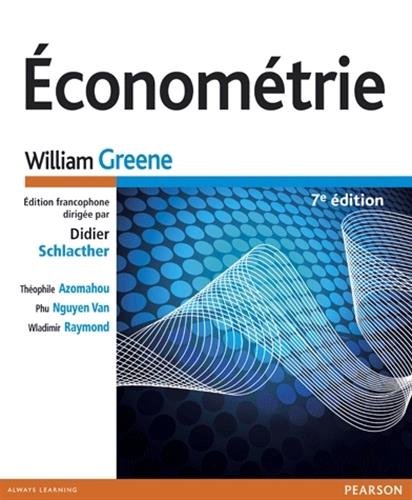 Econométrie by William Greene