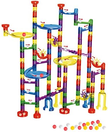 WTOR 216Pcs Marble Run Super Set Toys 