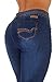 Style K117– Colombian Design, Butt Lift, Levanta Cola, Skinny Jeans in Dark Blue Size 11