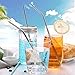 Stainless Steel Straws Ultra Long 10.5 Inch Drinking Metal Straws with Straws Carrying Case For Tumblers Rumblers Cold Beverage (8 Straight|8 Bent|4 Brushes|16 Silicone Tips)