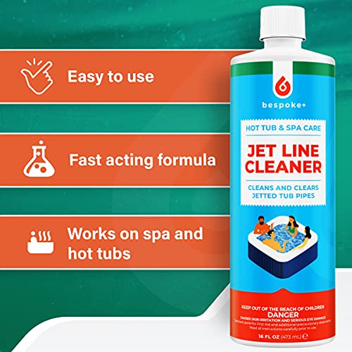 Bespoke+ Spa Jet Cleaner Hot Tub Flush & Spa Purge Chemical Fast