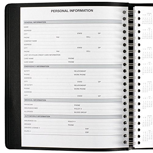 image for AT-A-GLANCE Daily Appointment Book / Planner 2017, Wirebound, 24-Hour,