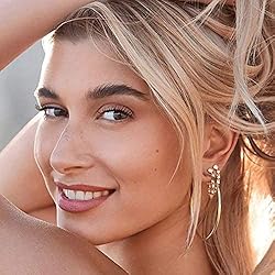 Gacimy Gold Hoop Earrings for Women, 14K Gold