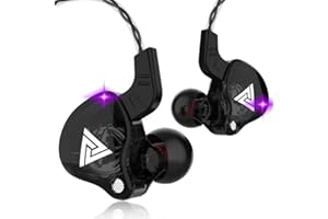 Fone de Ouvido QKZ Ak6 Com Microfone Original Com Case (Preto)