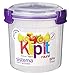 Sistema Containers Lunch Salad Set with Klip It Lids -- Set of 4 Large Sistema Lunch Containers, 23 Ounce / 0.7 Liter (BPA-Free, Food Safe, Microwave Safe)