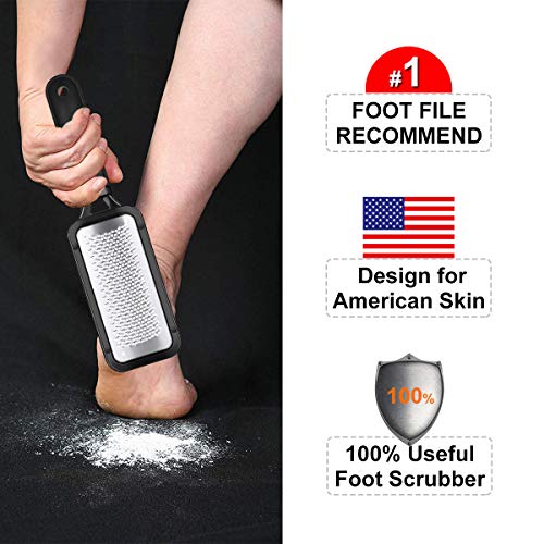 image for Antonki Colossal Foot Scrubber Foot File Useful Professional Pedicure 