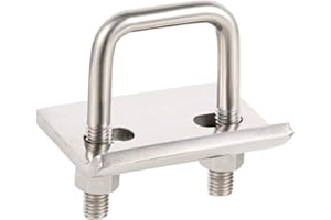 CZC AUTO Hitch Tightener 304 Stainless Steel Heavy Duty Anti-Rattle Stabilizer for1.25 2 Inch Hitch, Rust-Free Lock Down Hitc