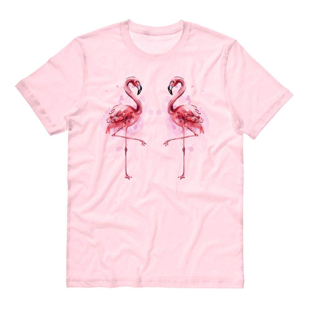 Watercolor Flamingos Shirt Unisex | Zelite