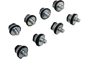 8pcs Hard Drive Mounting Screws 8.6x7.6mm M3 Hard Drive Screws for HP 2.5Inch HDD/SSD G3 G4 G5 G6 Mini PC G2 G3 AIO PC Pack