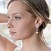 Mariell Luxurious Pearl and Cubic Zirconia Bridal Earrings - Glamorous Wedding & Special Occasion Dangles