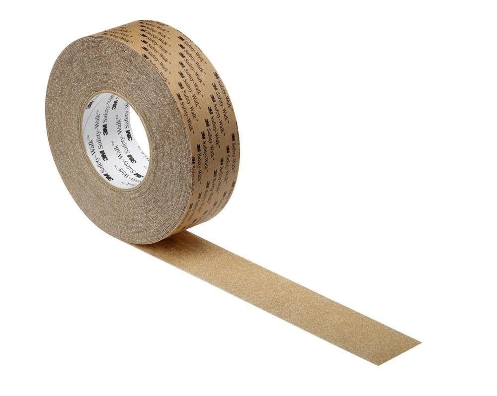 3M™ Safety-Walk™ Slip Resistant General Purpose Tape 600 Series, Transparent, 19 mm x 18.3 m, 1/Case