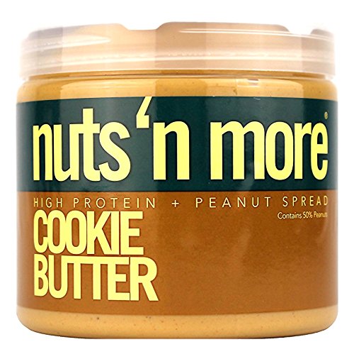 UPC 709619628956, Nuts N More Peanut Butter, Cookie Butter, 16 Ounce