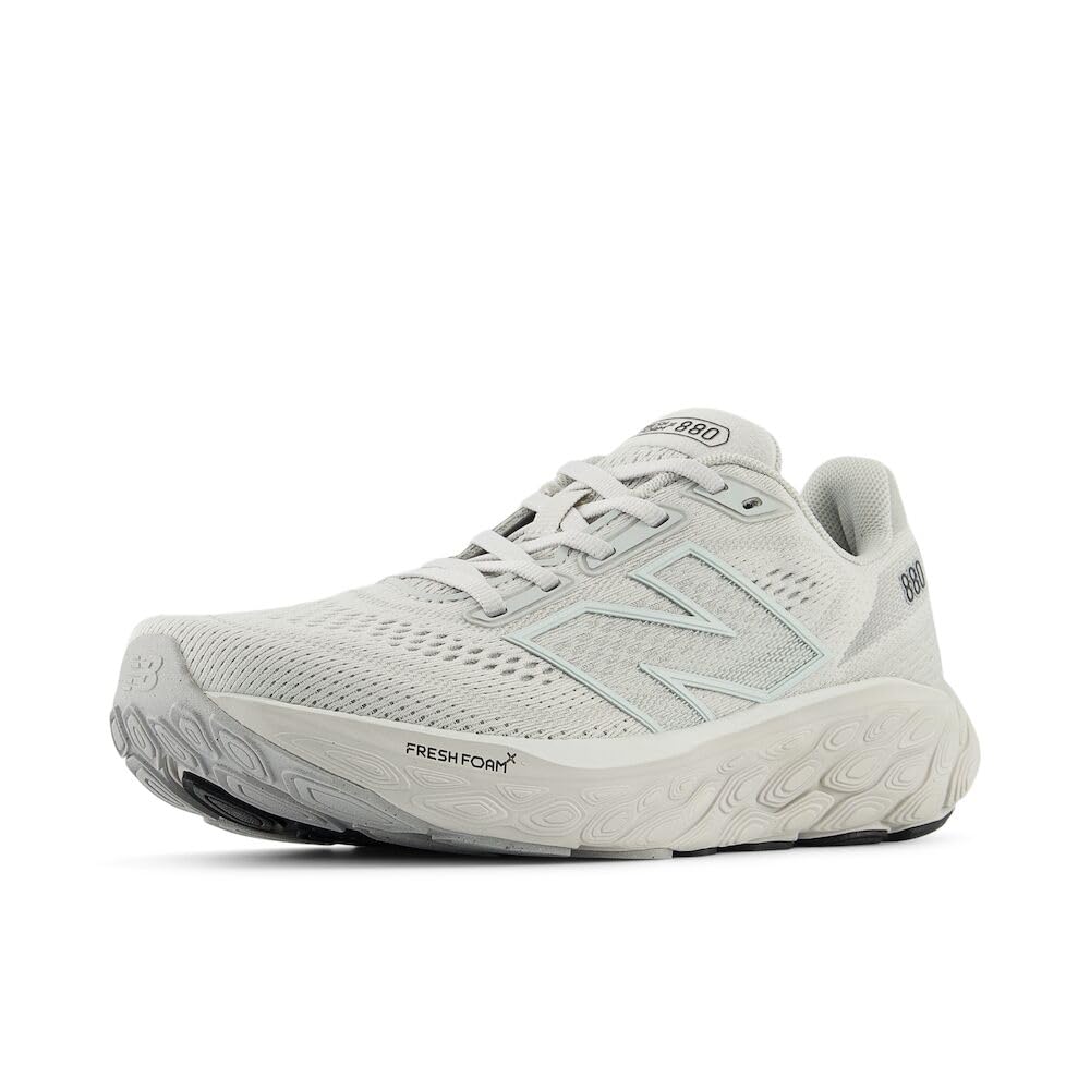 New Balance Women’s Fresh Foam X 880 V14 Running Shoe, Grey Matter/Raincloud/Reflection, 5 XW