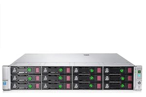 HP Proliant DL380 Gen9 12B LFF 2X E5-2609 V3 Six Core 1.9Ghz 32GB H240ar (Renewed)