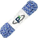 PARACORD PLANET Mil-Spec Commercial Grade 550lb Type III Nylon Paracord (Blue Camo, 100 feet)