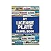 License Plate Travel Sticker Book Game - 12 Pieces