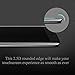 OMOTON LG V10 Screen Protector [2 Pack]- [9H Hardness] [2.5D Rounded Edges] [Crystal Clear] [Bubble Free] Tempered Glass Screen Protector for LG V10,