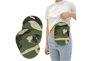 MISTUKI Colostomy Bags Ostomy Covers Pouch Cover with Round Opening Ileostomy Stomy Supplies Care Protector Wraps Cover for Women Men - 2 Pcs (Army Green)