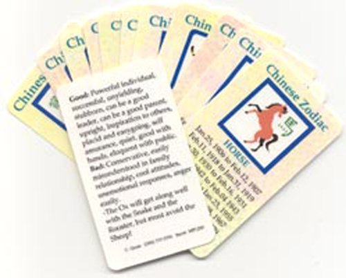 Chinese Zodiac Cards