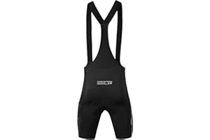 Santic Men's Cycling Bibs Shorts Cycle Wear Tights 4D Padded Bike Bicycle Shorts with Pocket