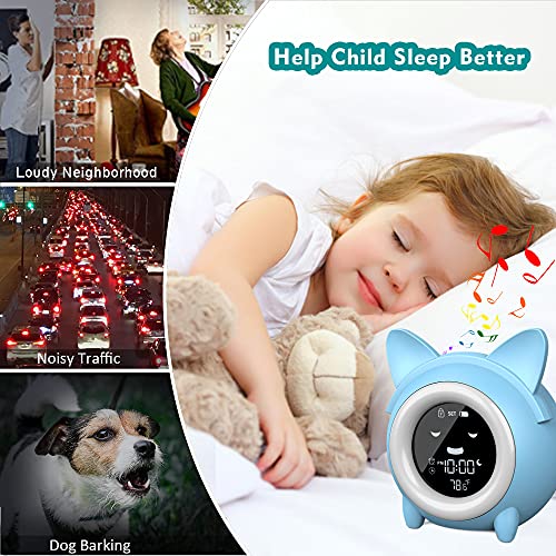 Kids Alarm Clock for Kids, Toddlers Alarm Clock Sleep Training Clock