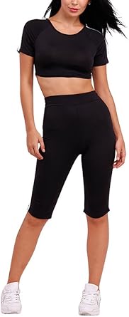 2 piece black jumpsuit