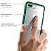 Supcase Unicorn Beetle Series Hybrid Protective Clear Case for Apple iPhone 7 Plus, Green/Green