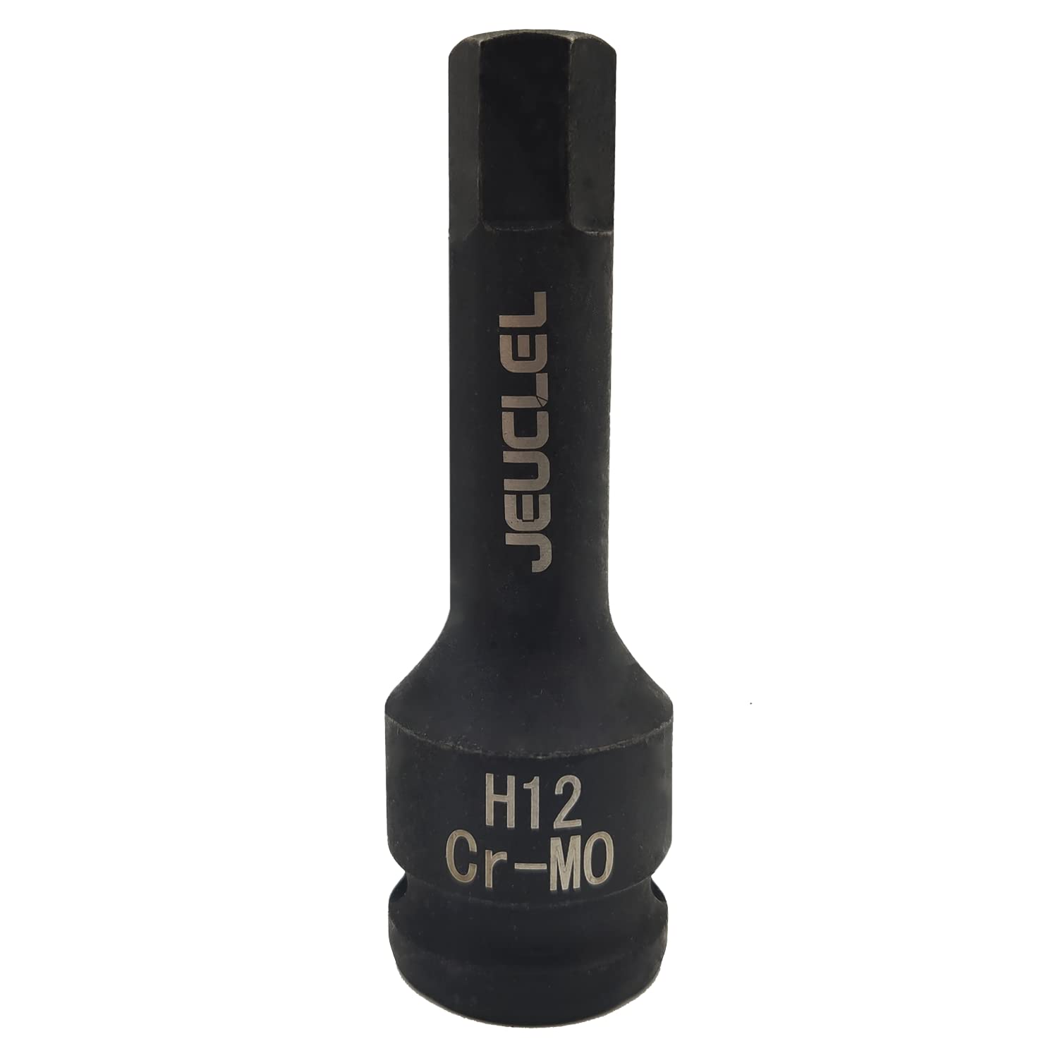 JEUCLEL 12mm Hex Impact Bit Socket, H12 1/2-Inch
