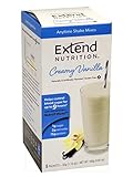 Extend Shake, Creamy Vanilla, 5-Count Servings 32g (1.13oz ) Packets,  Net Wt. 5.65 oz