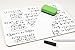 Dry Erase boards | Dry Erase Lap Boards Set of 12 Markers Erasers. Perfect For In The Classroom or Office