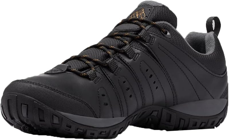 Woodburn 2 WP, Scarpe da trekking ed escursionismo impermeabili a vita bassa Uomo, Black/Caramel 2024 , 42 EU