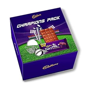 Cadbury Milk Chocolates Champion’s Box, 390g, 4 Count (Pack Of 1)