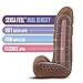 5.5 Inch Latin Dildo - Beginner Realistic Soft Dual Density Flexible Spine Cock and Balls Dong Perfect For Anal Sex And For First Time Sex Toy Users - Latin