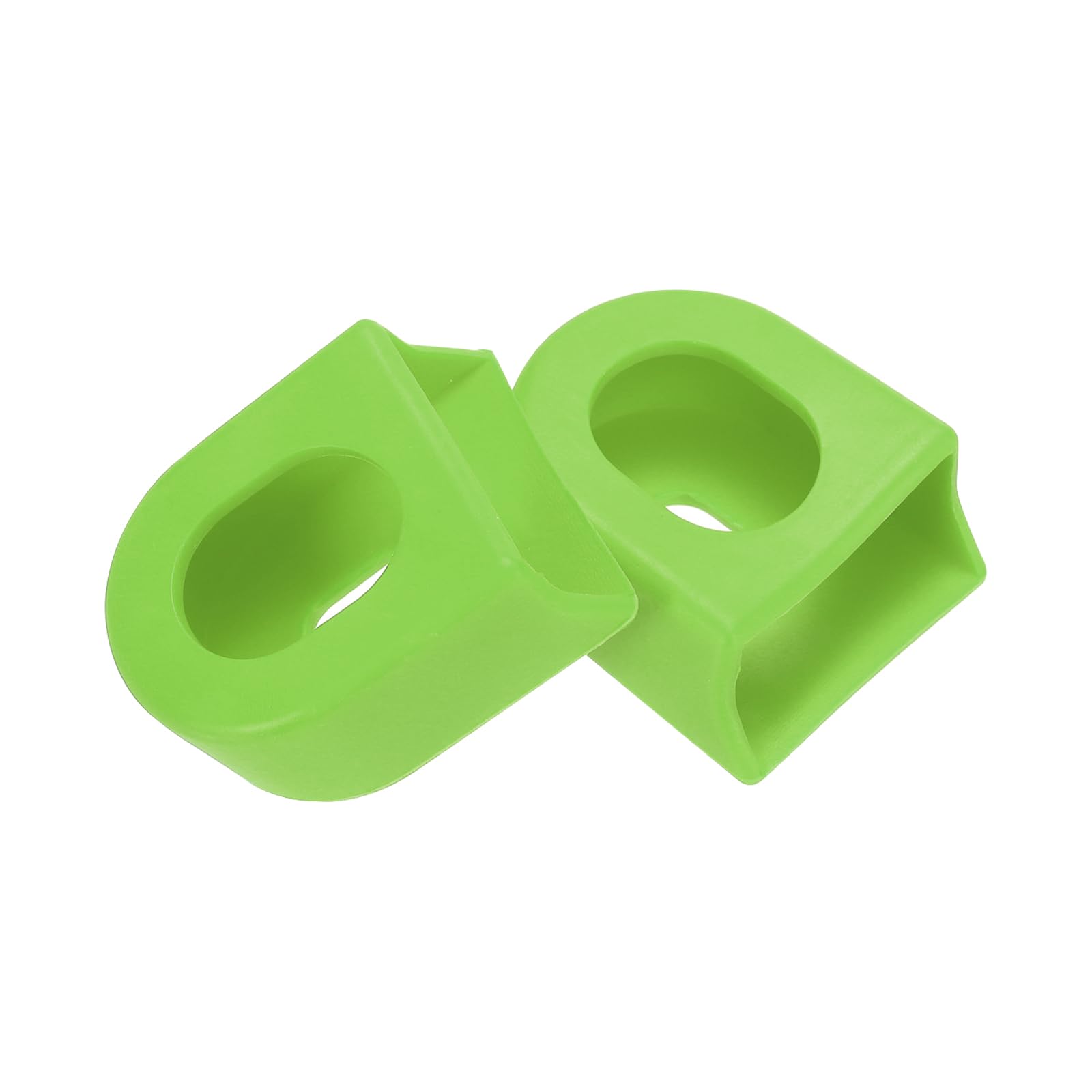 PATIKIL Road Bike Crank Protectors, 2 Pcs Silicone Crank Boots Bike Protectors Arm Protectors for Bicycle Cranks Anti-Friction Rubber Mountain Road Bike, Green